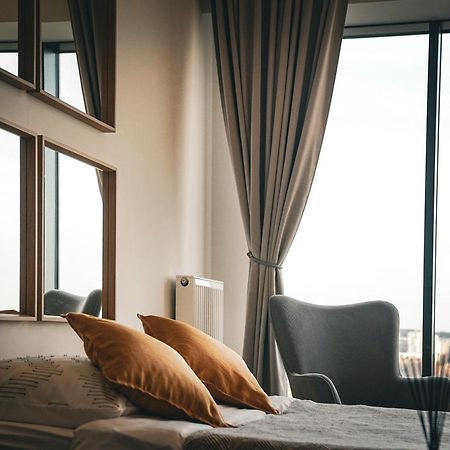 Hanza Tower Szczecin, Floor 21, City - River View Εξωτερικό φωτογραφία