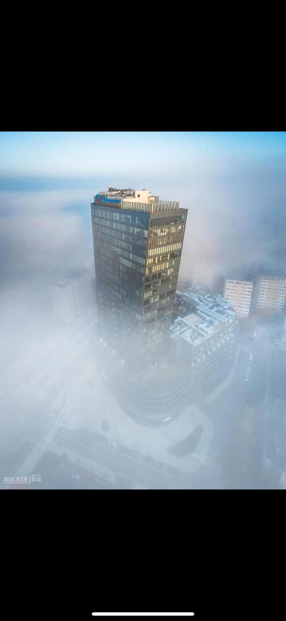 Hanza Tower Szczecin, Floor 21, City - River View Εξωτερικό φωτογραφία